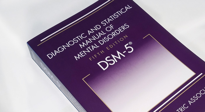 DSM-5 book cover. Source: American Psychiatric Association